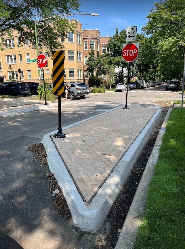 Extensiones de la acera