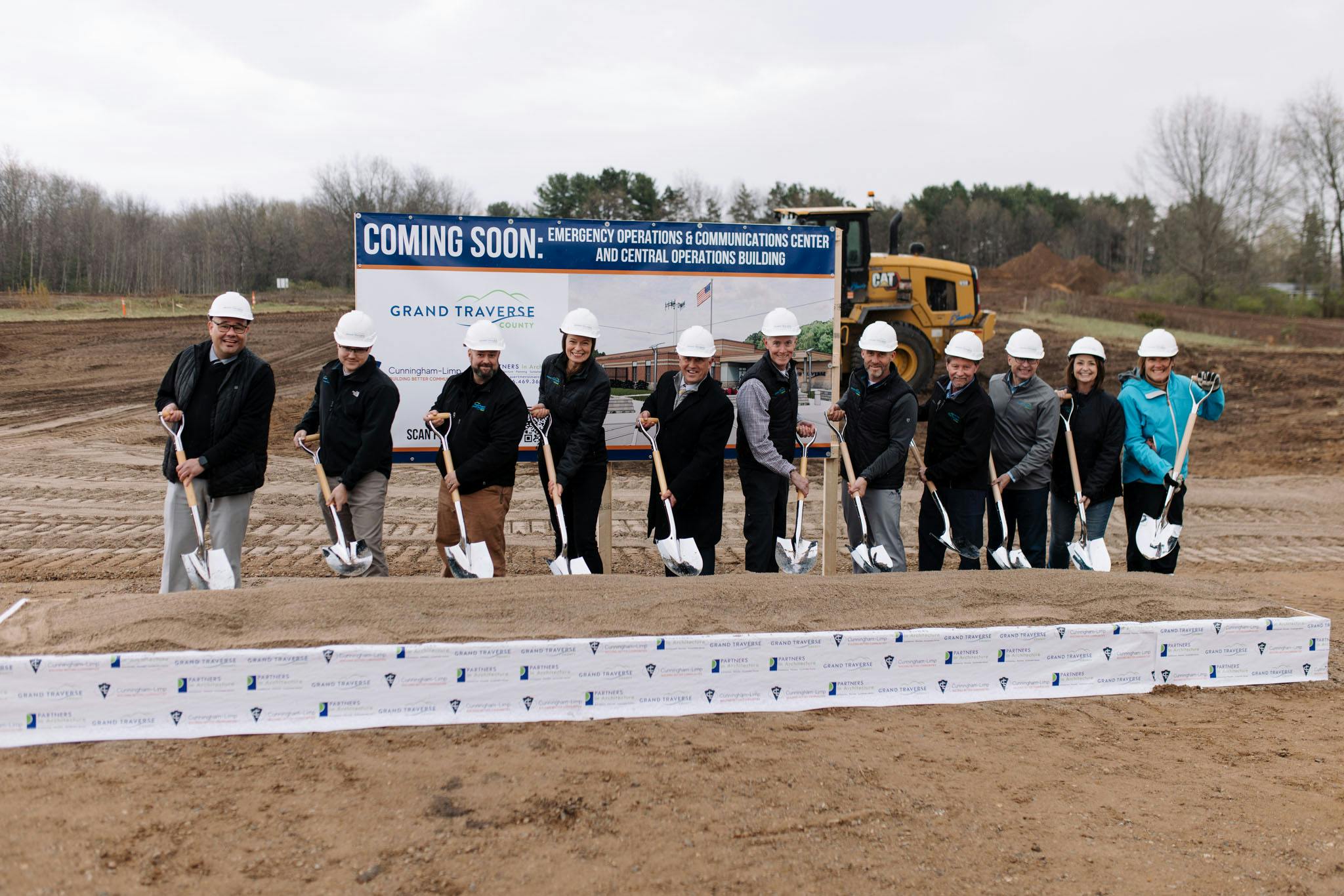 Project Team at Groundbreaking
