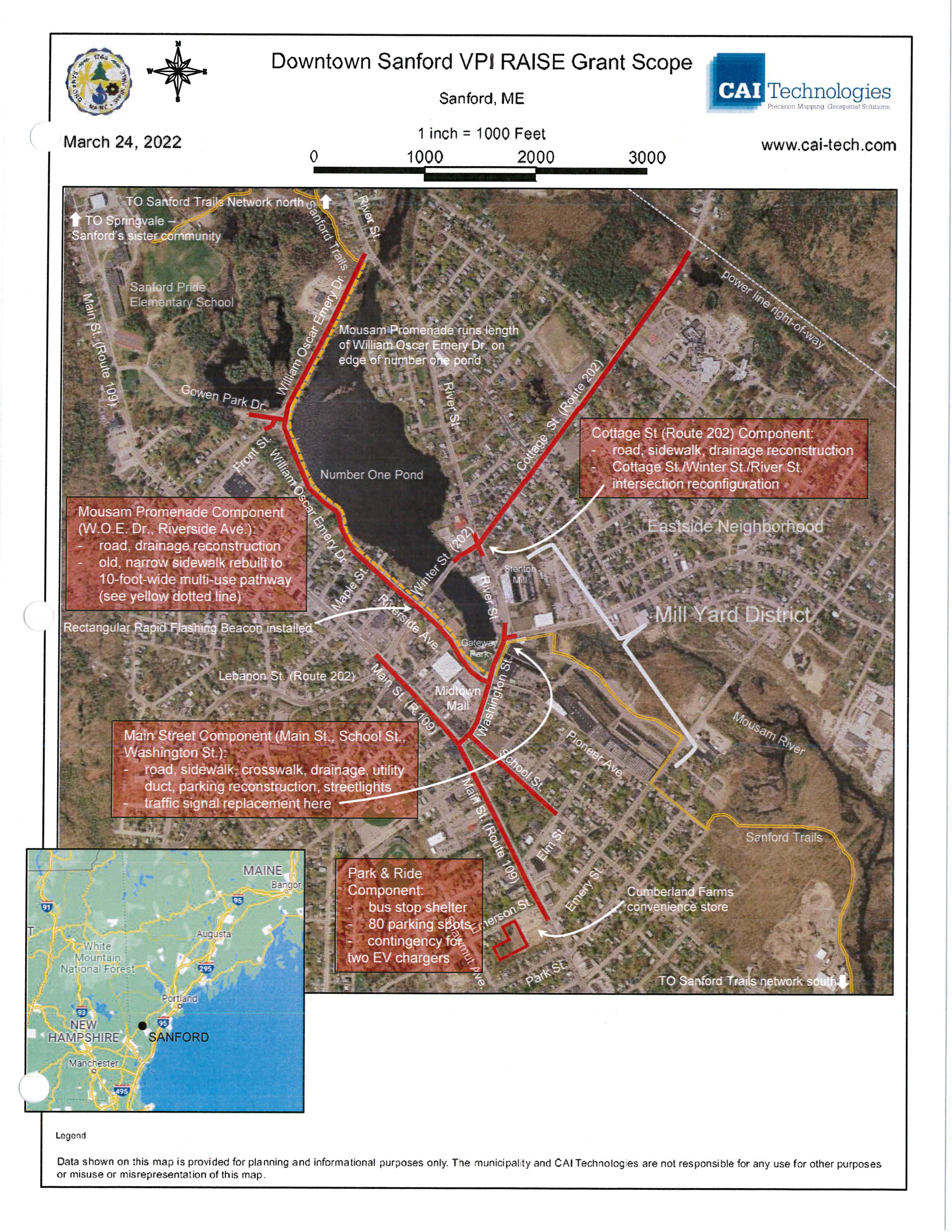 Sanford RAISE Grant Project Scope