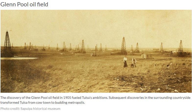 Glenn Pool Oil Field 1905