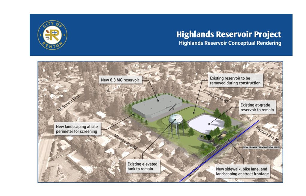 Highlands Reservoir Rendering