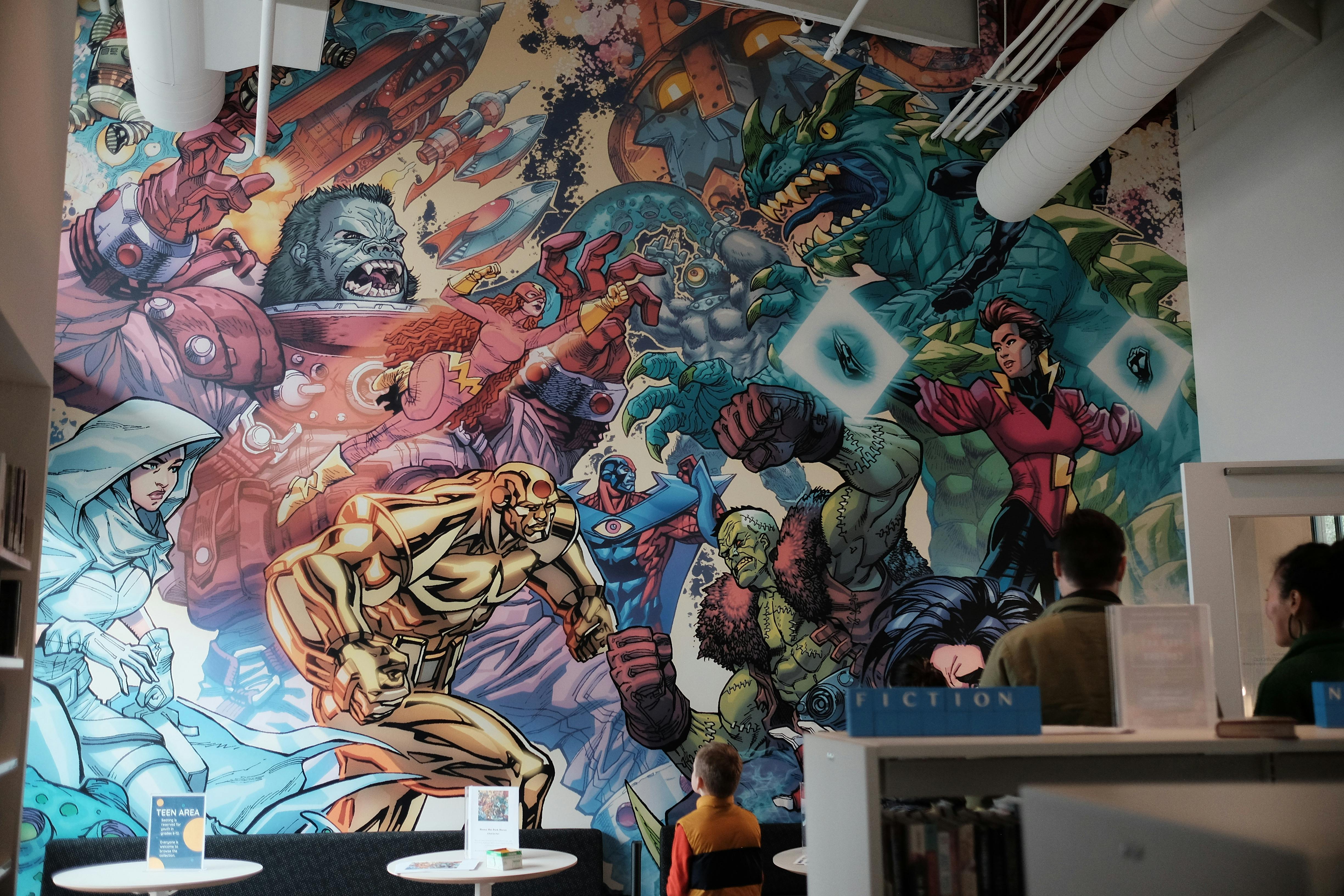 Milwaukie Ledding Library Photo Inside Children's Library