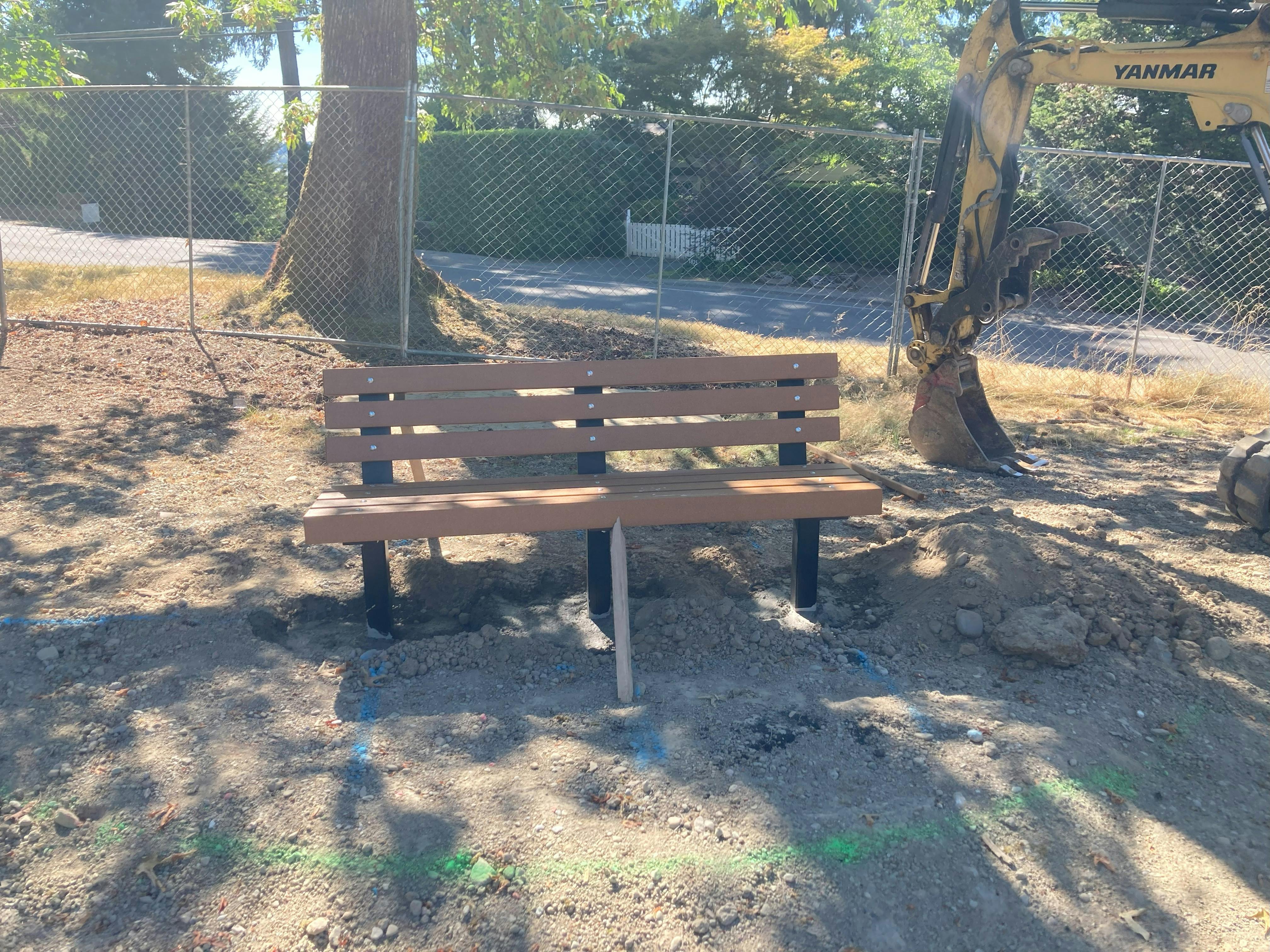 New bench