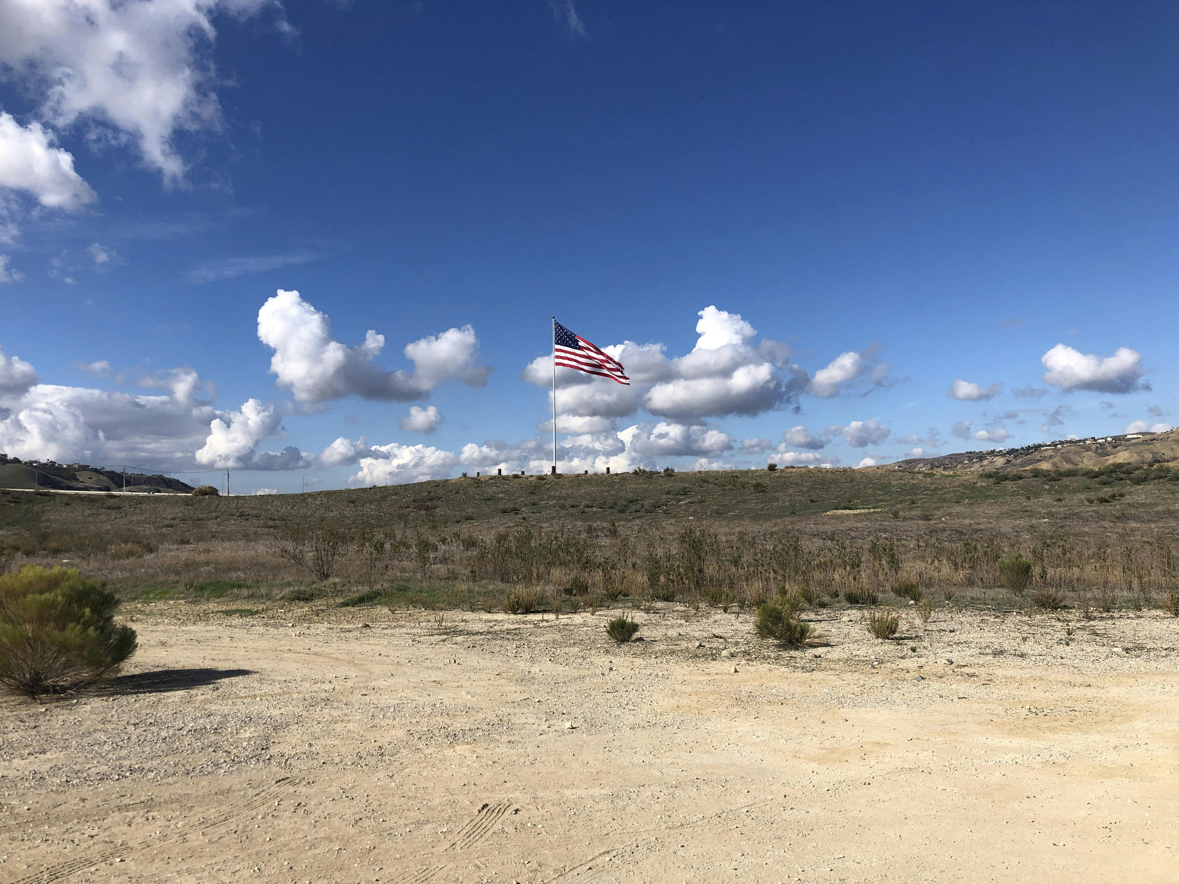 American Flag Flies over propertyJPG