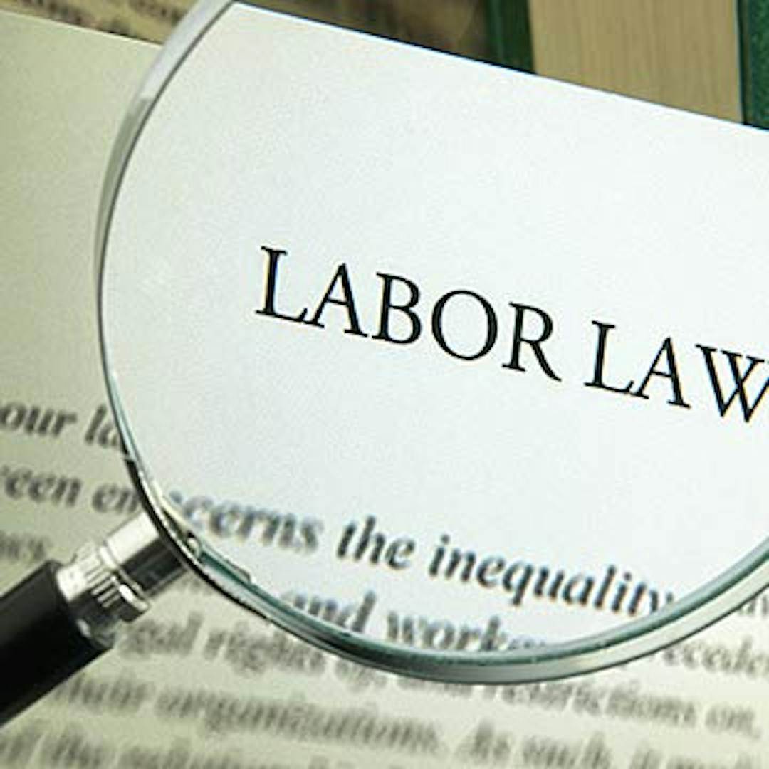 "Labor Law" viewed through a magnifying glass. 