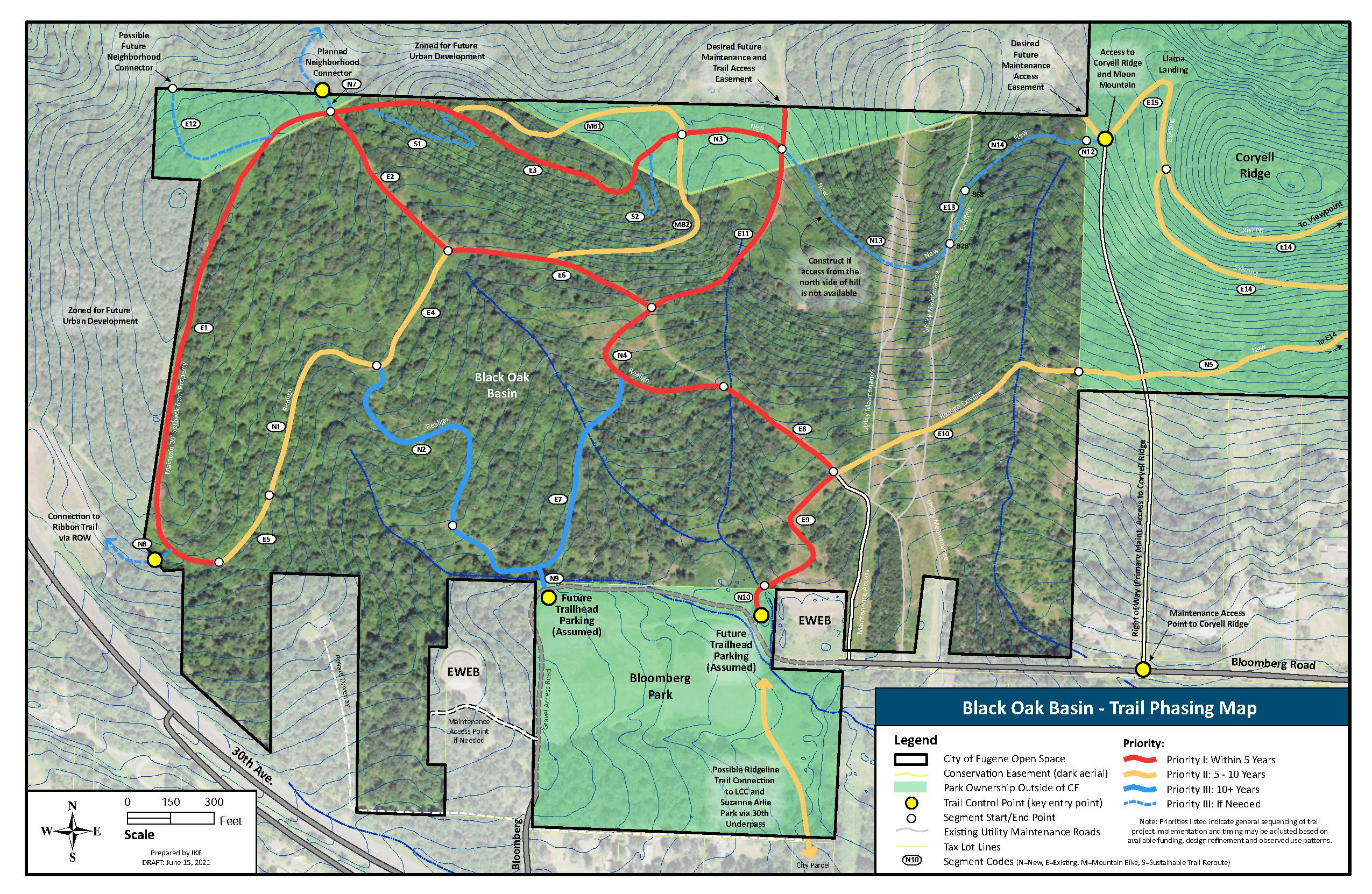 Public Access and Trail Phasing Map