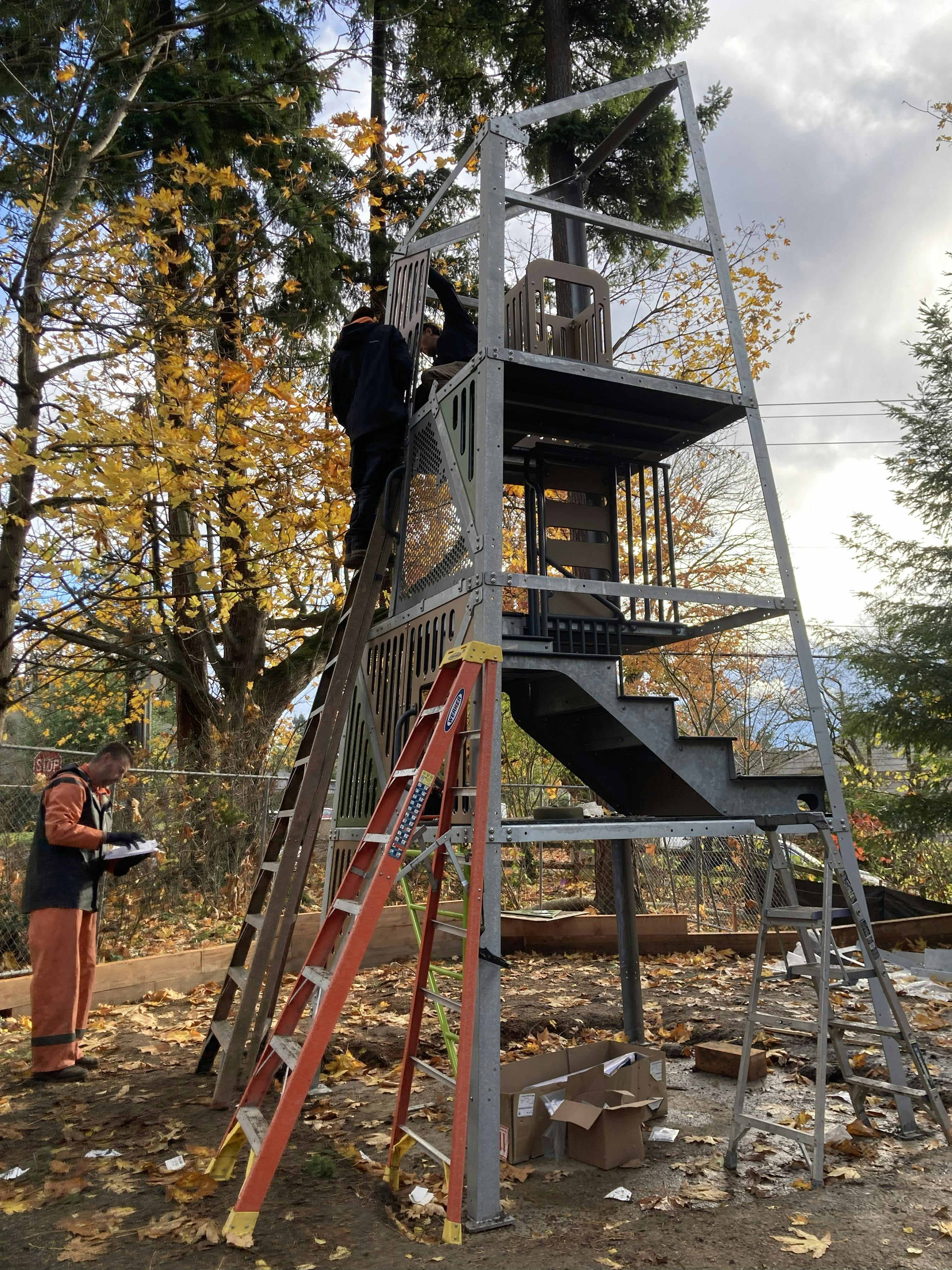 Installing the Alpha Tower