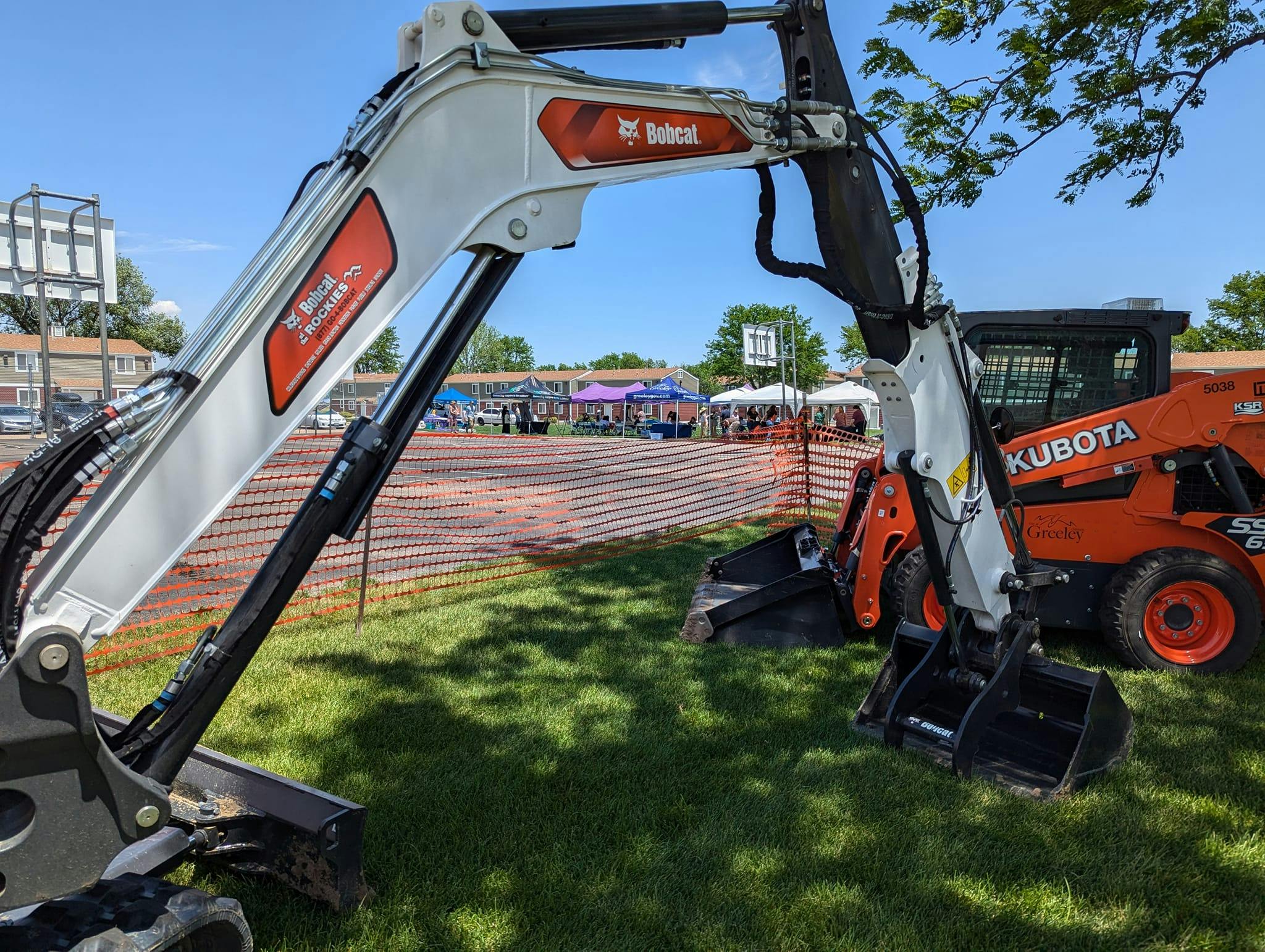 June 26 Groundbreaking: Construction Equipment Ready to Start at Delta Park