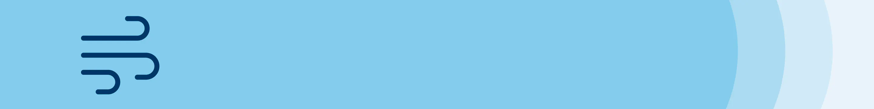 swirled lines icon depicting air