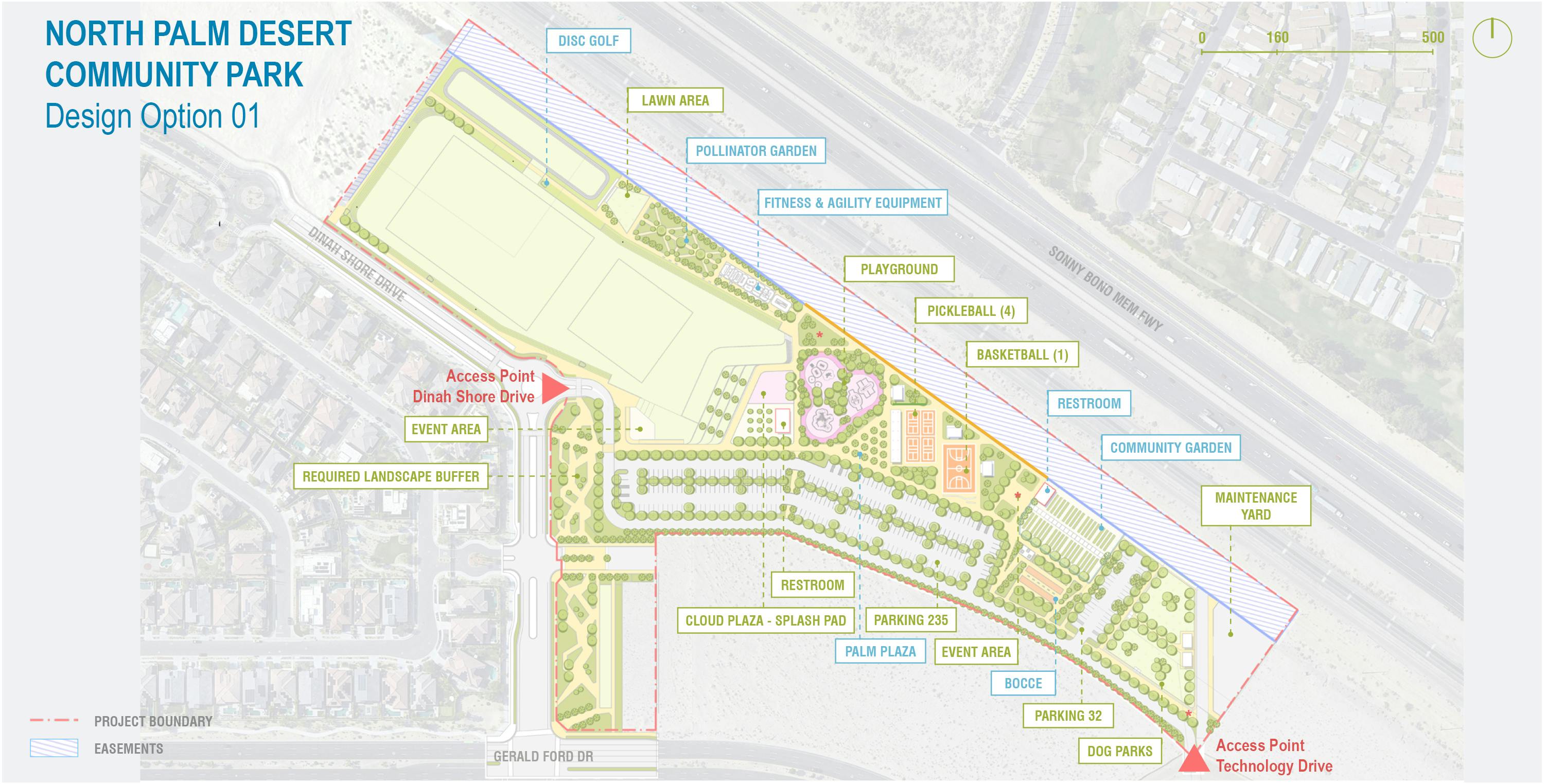 North Palm Desert - Community Park - Option 01