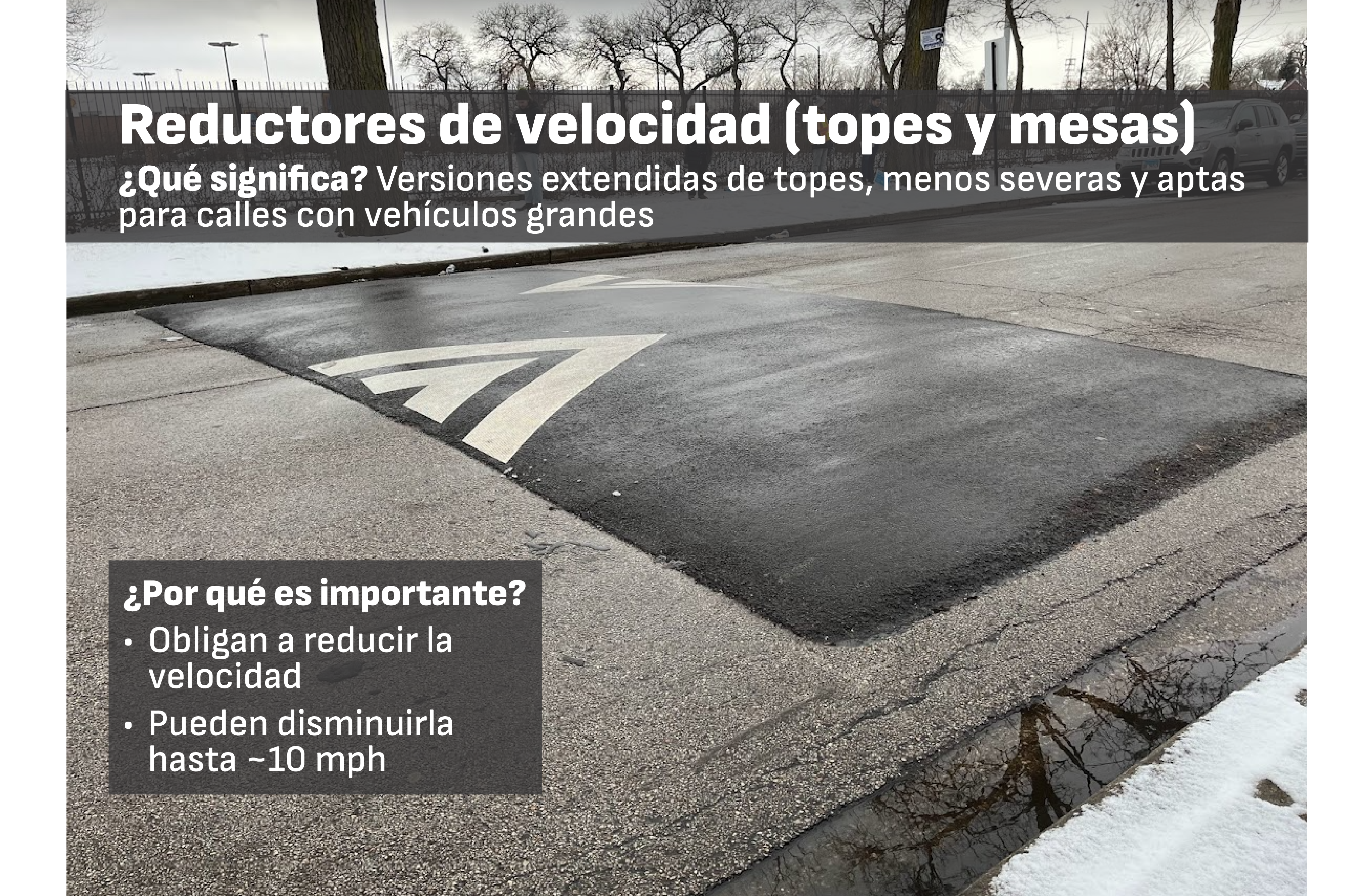 Reductores de velocidad (topes)
