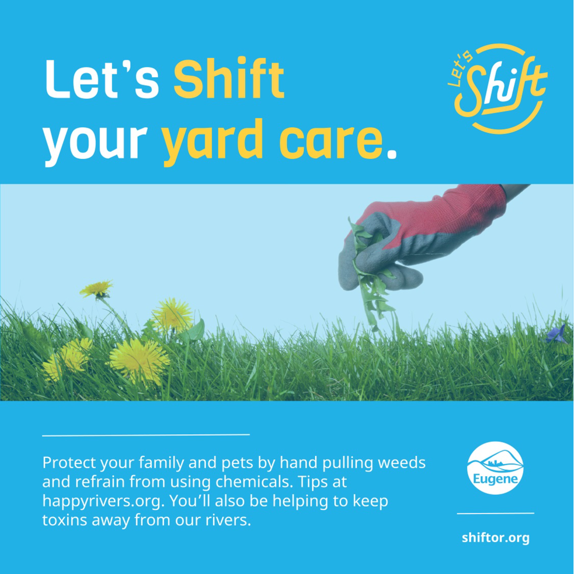 Let's Shift your yard care.