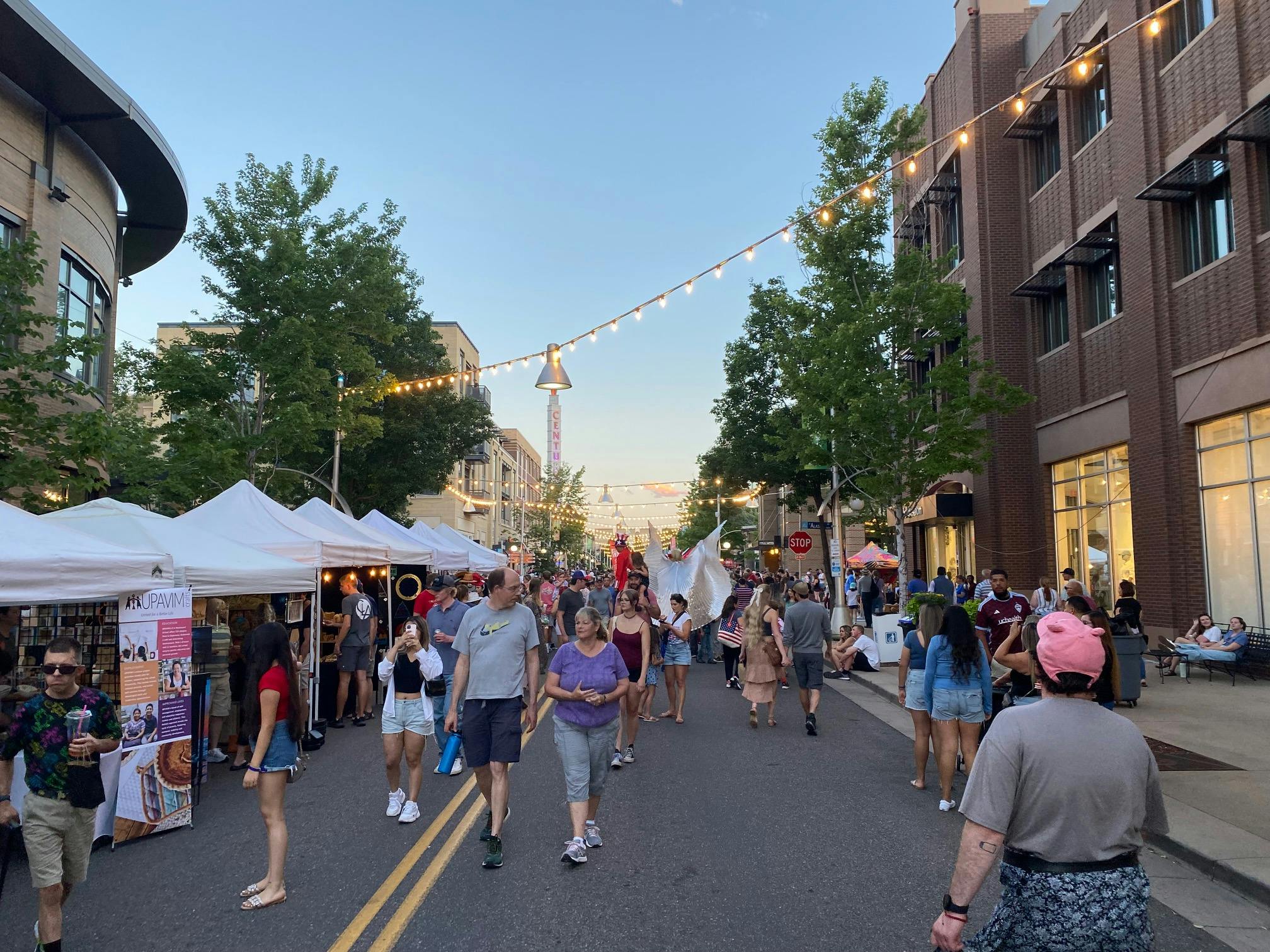 Street view of the community at Big Belmar Bash