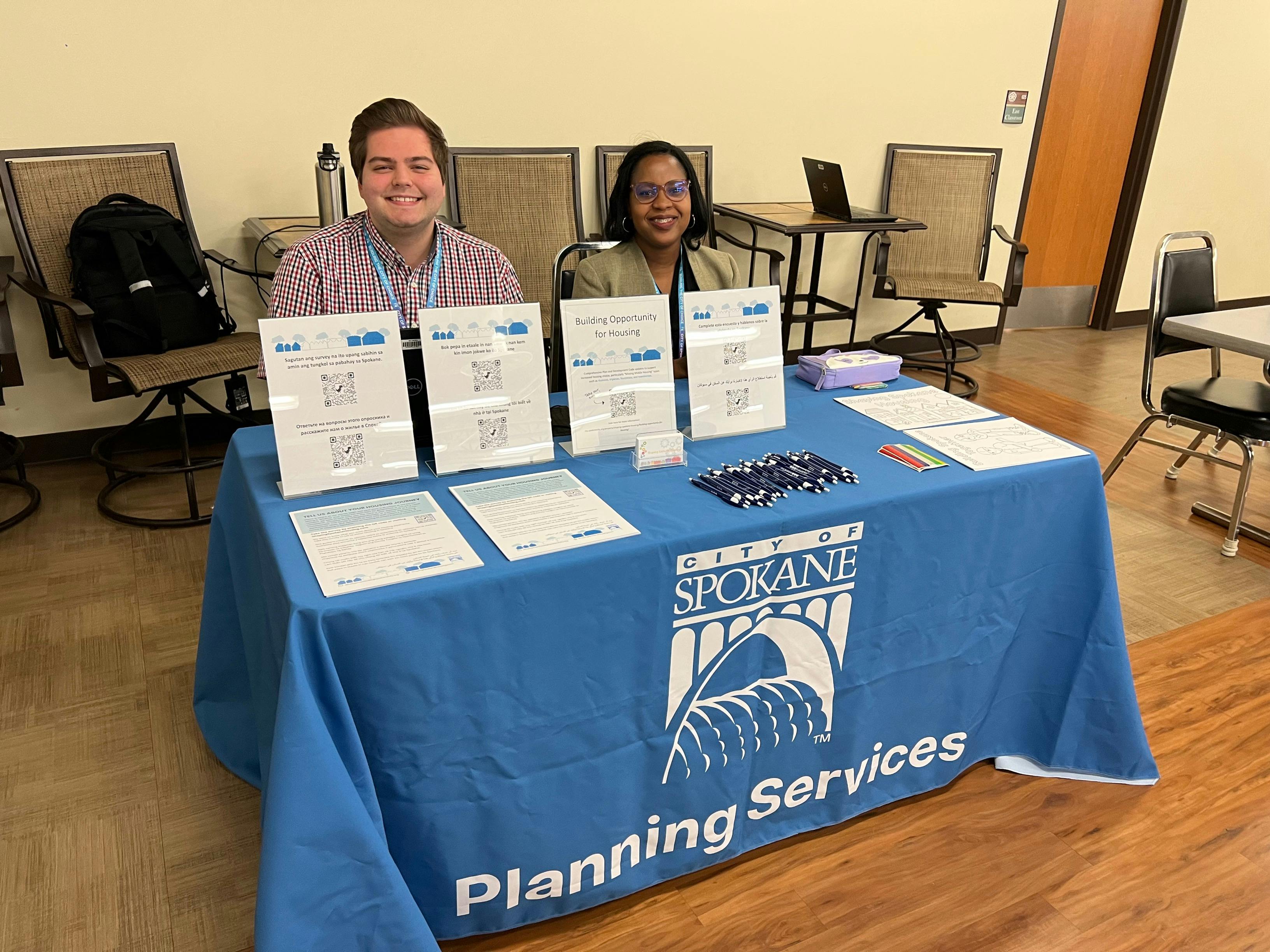 Manzanita House SNAP Tabling