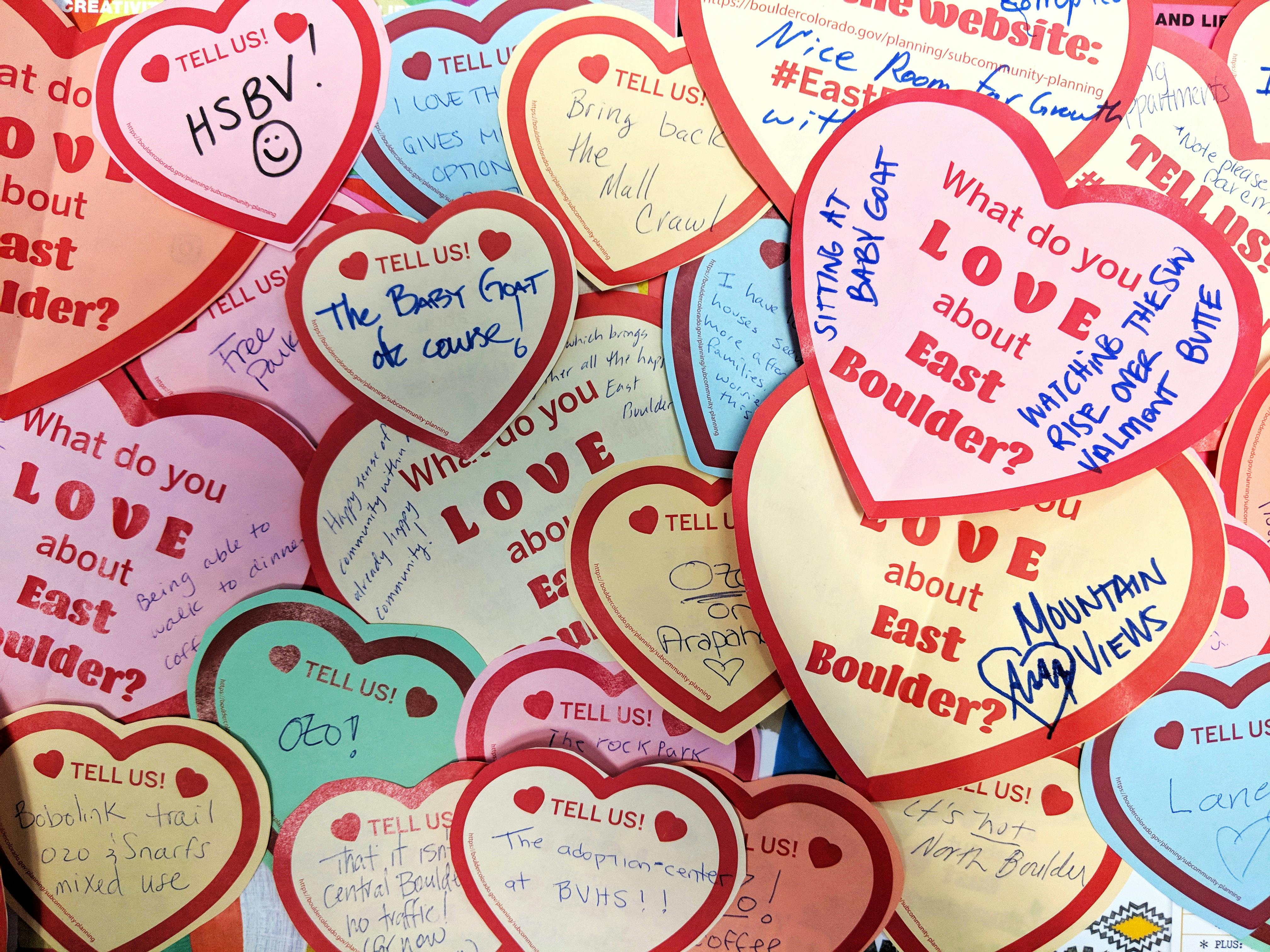 What do you LOVE about East Boulder?