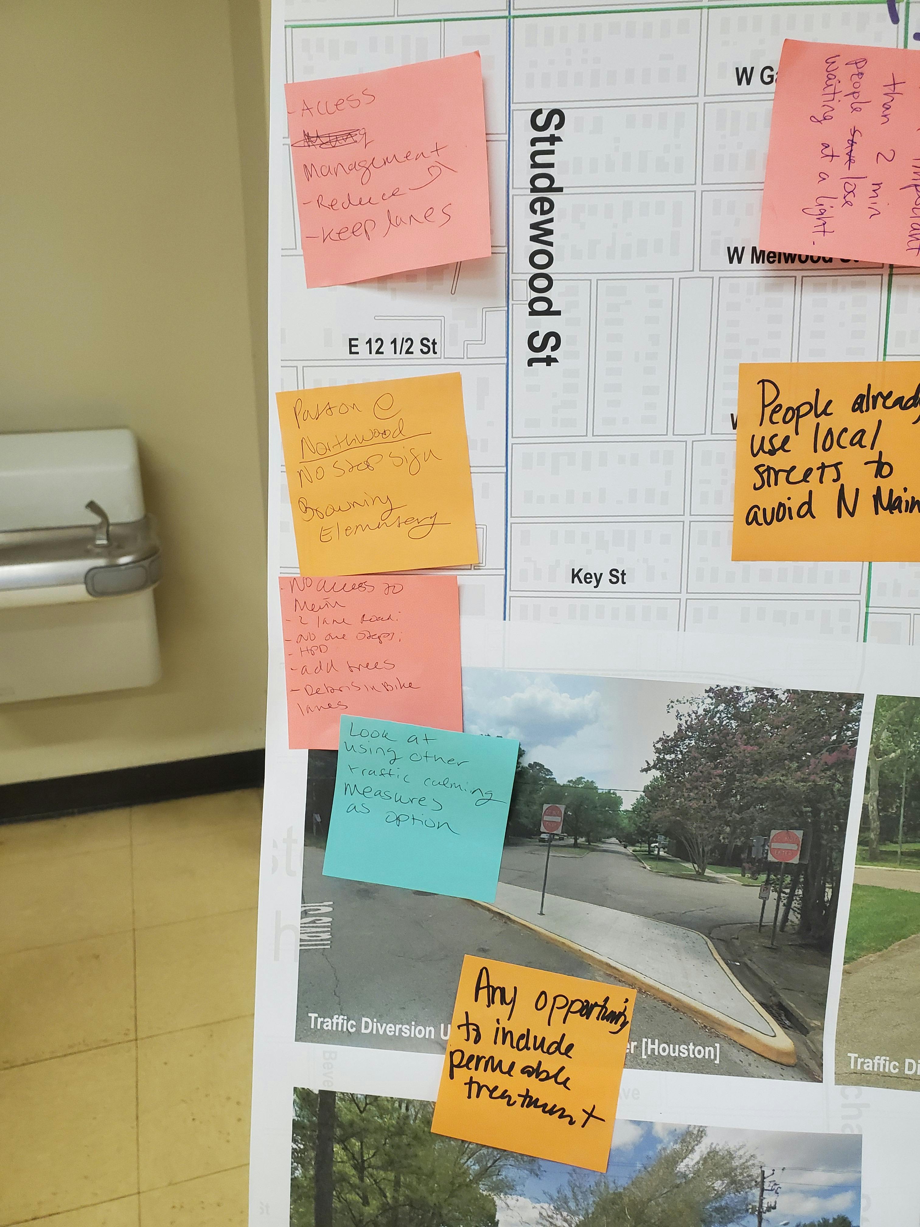 Comments on Proposed Intersection and Crossing Improvements Phase 2 Posterboard