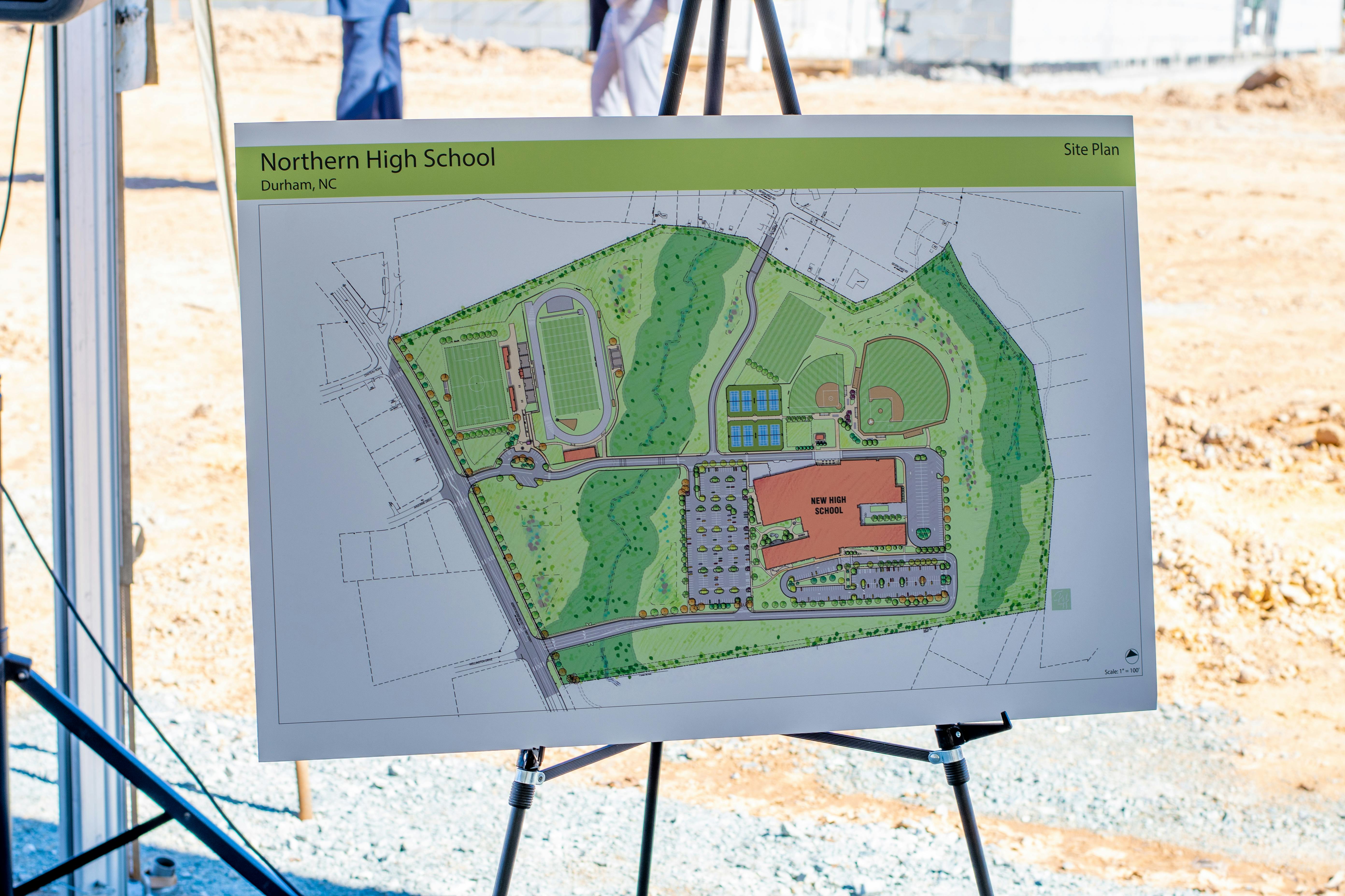 Northern High School Site Plan