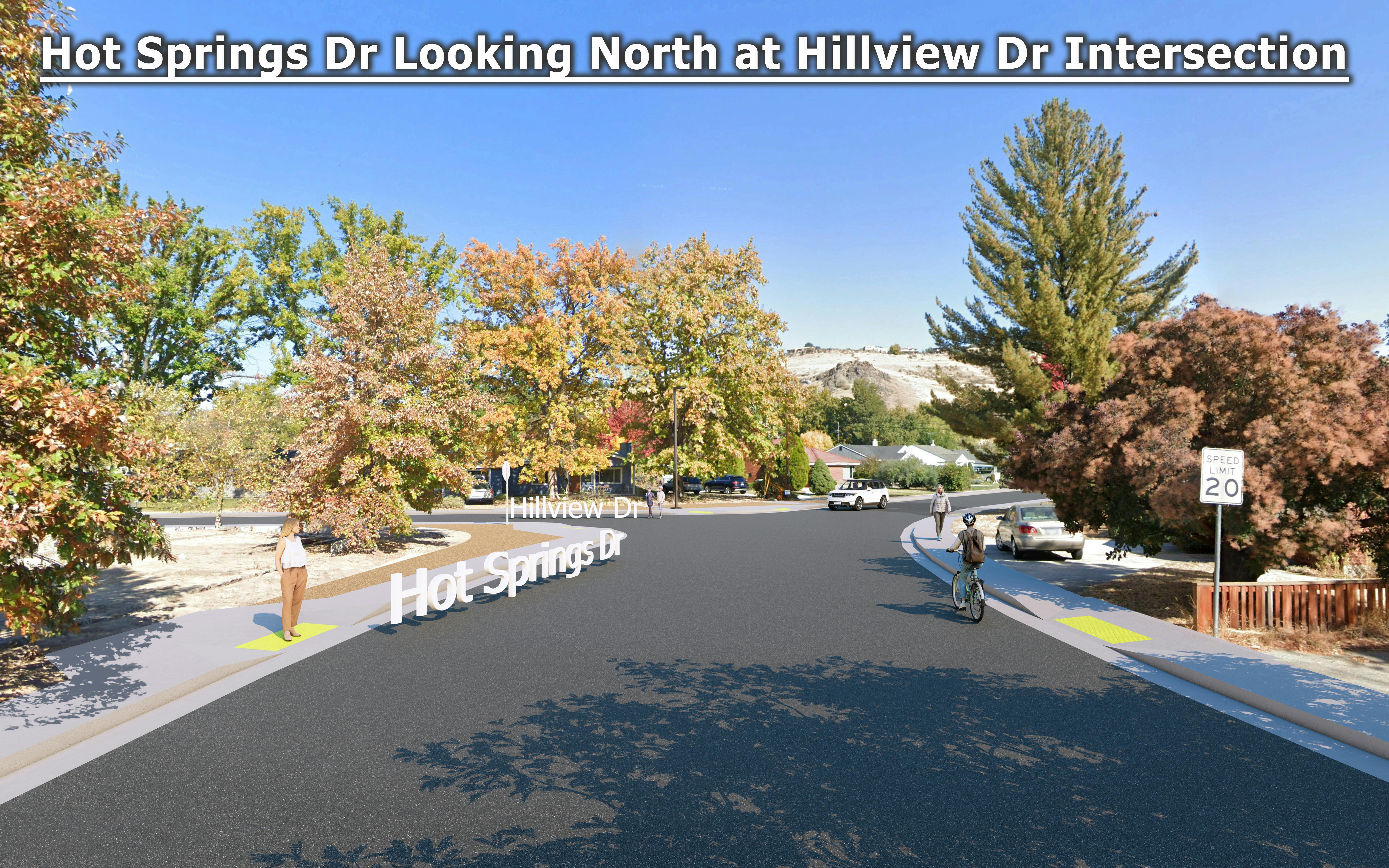 Hotsprings and Hillview Intersection North streetview.jpg