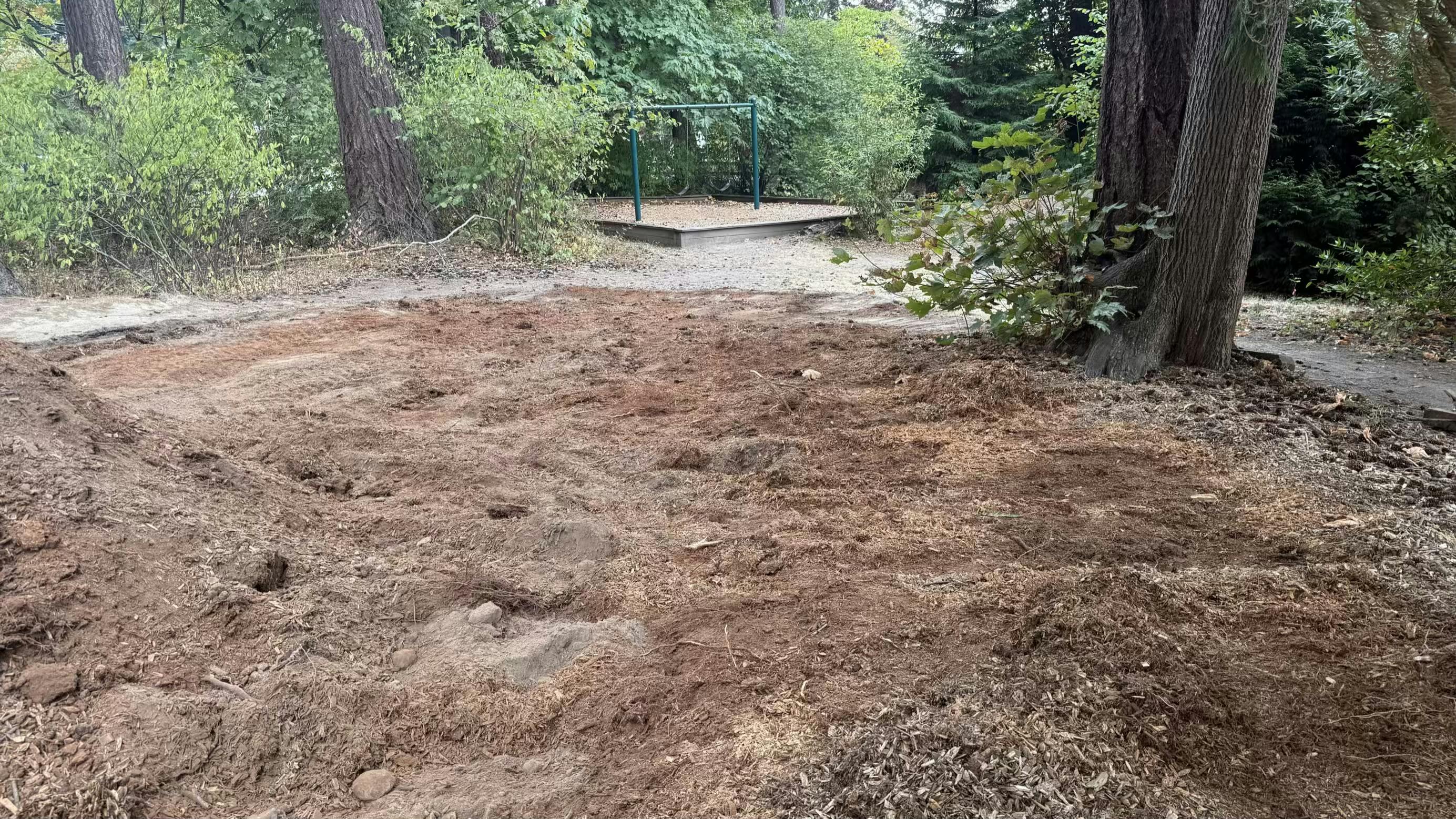 Playground demolition