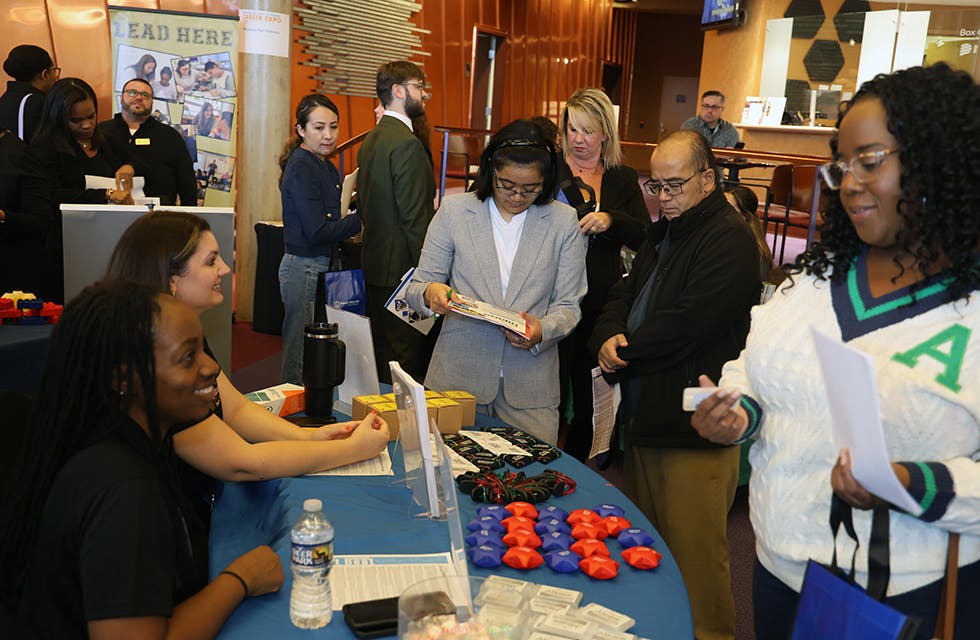 Attendees at theFall 2025 Career Expo