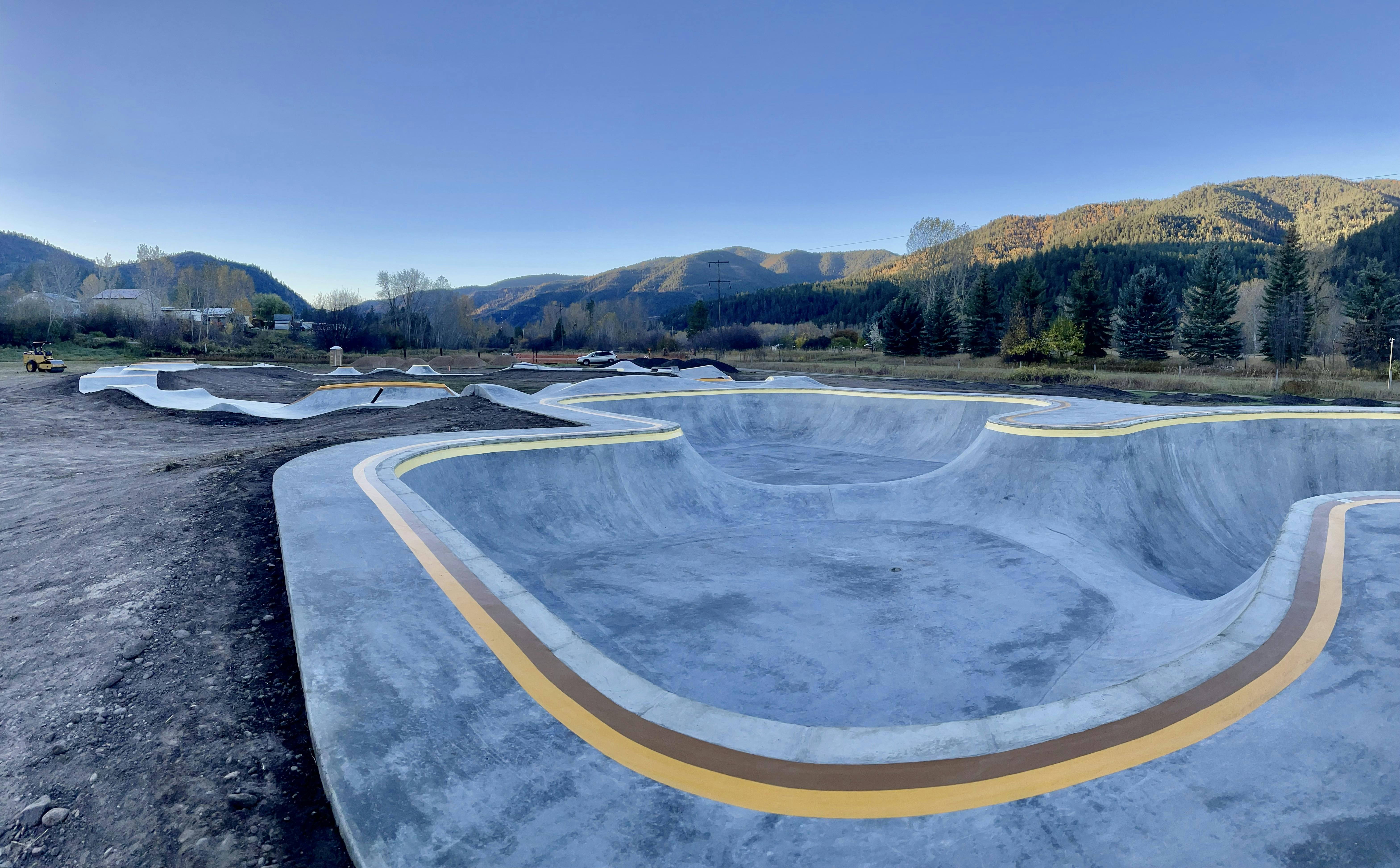 Clinton Skatepark in Oct. 2023