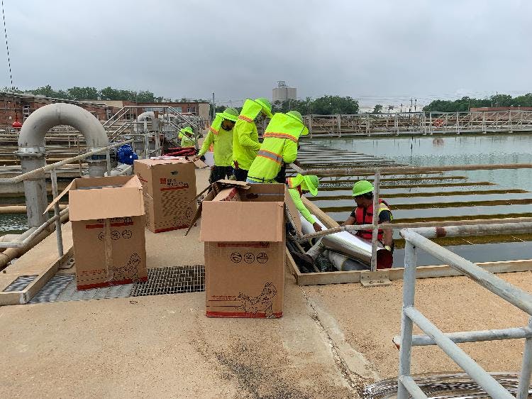 Photos April 2023 East Water Purification Plant Improvements Package