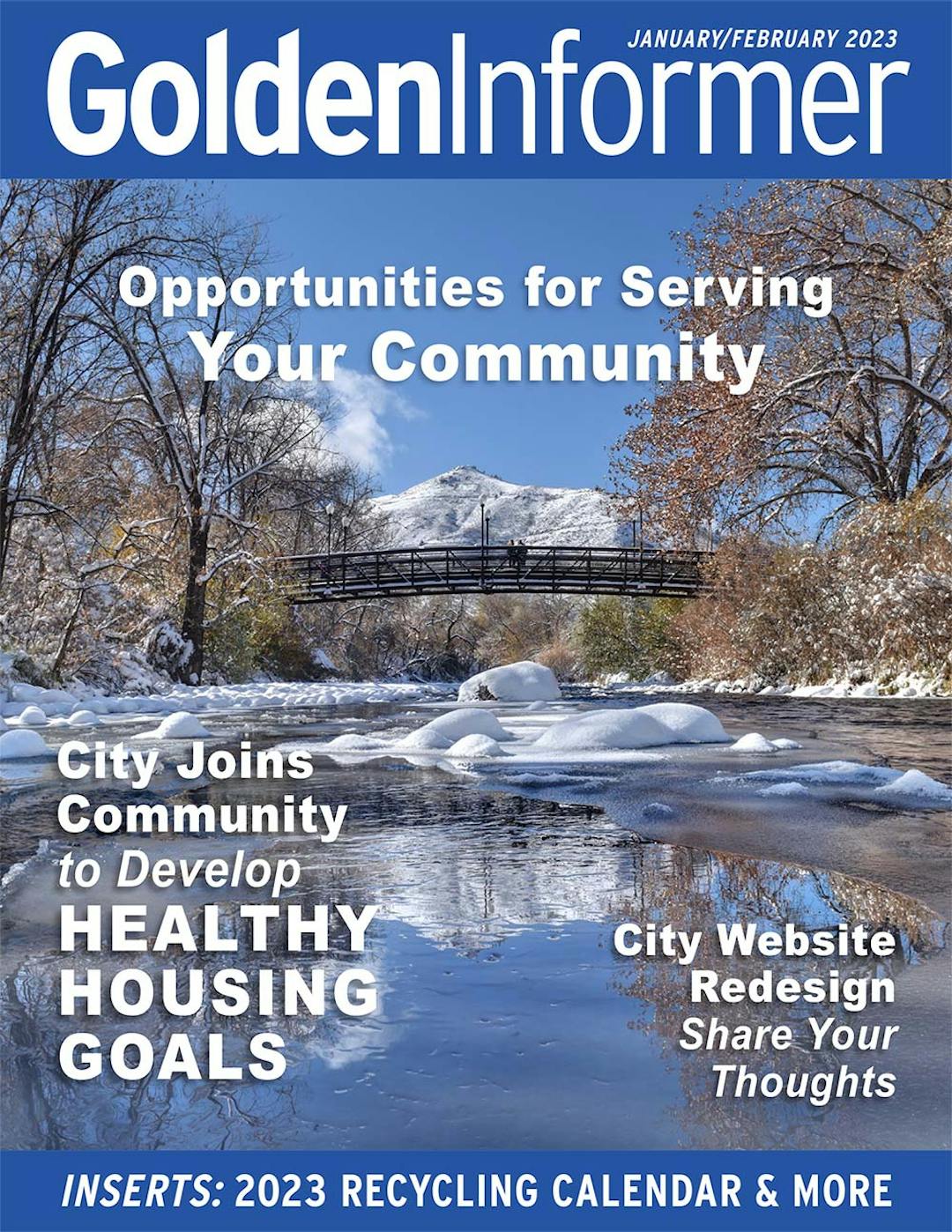 Golden Informer cover for December 2022