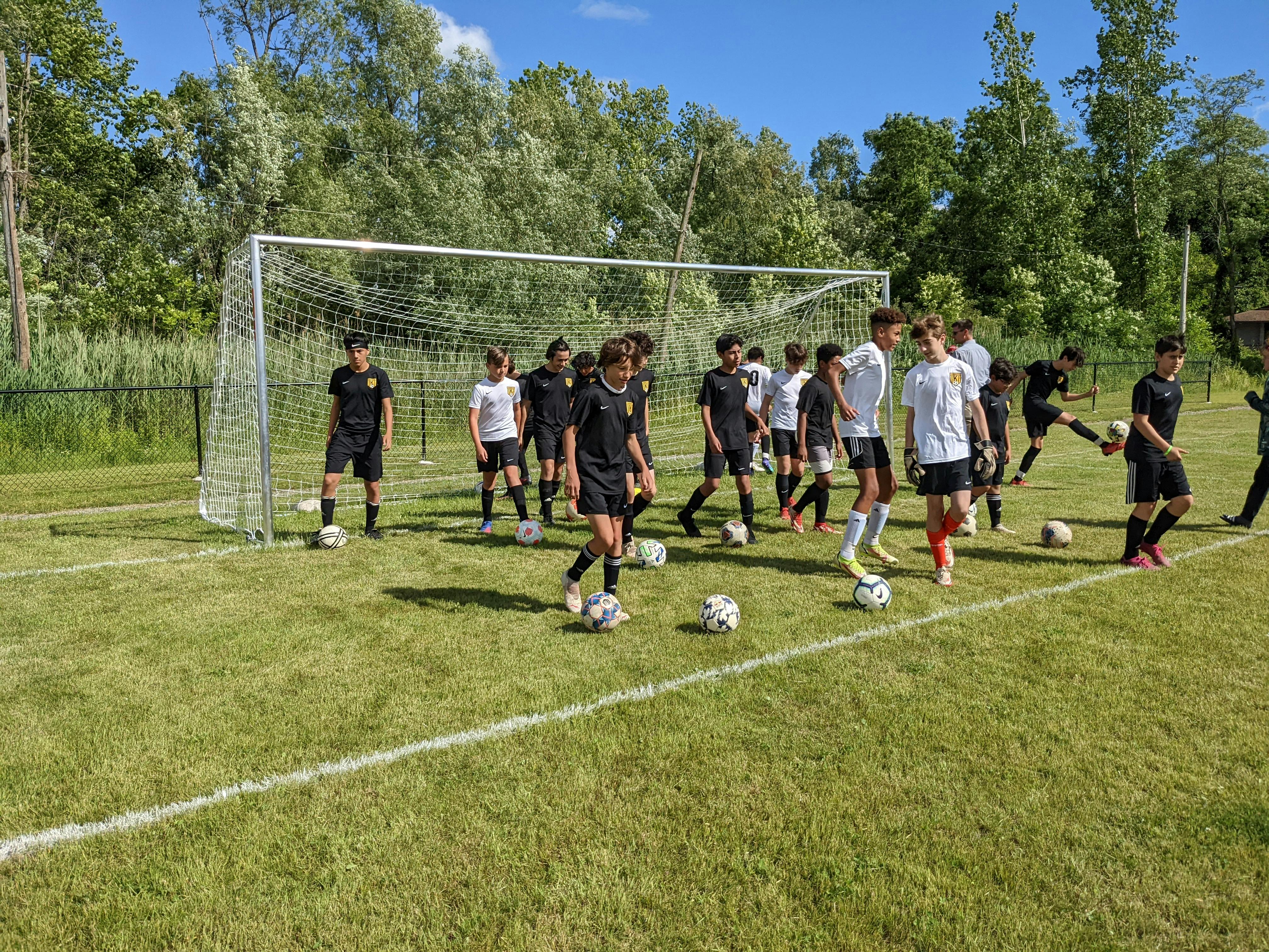 New soccer field 