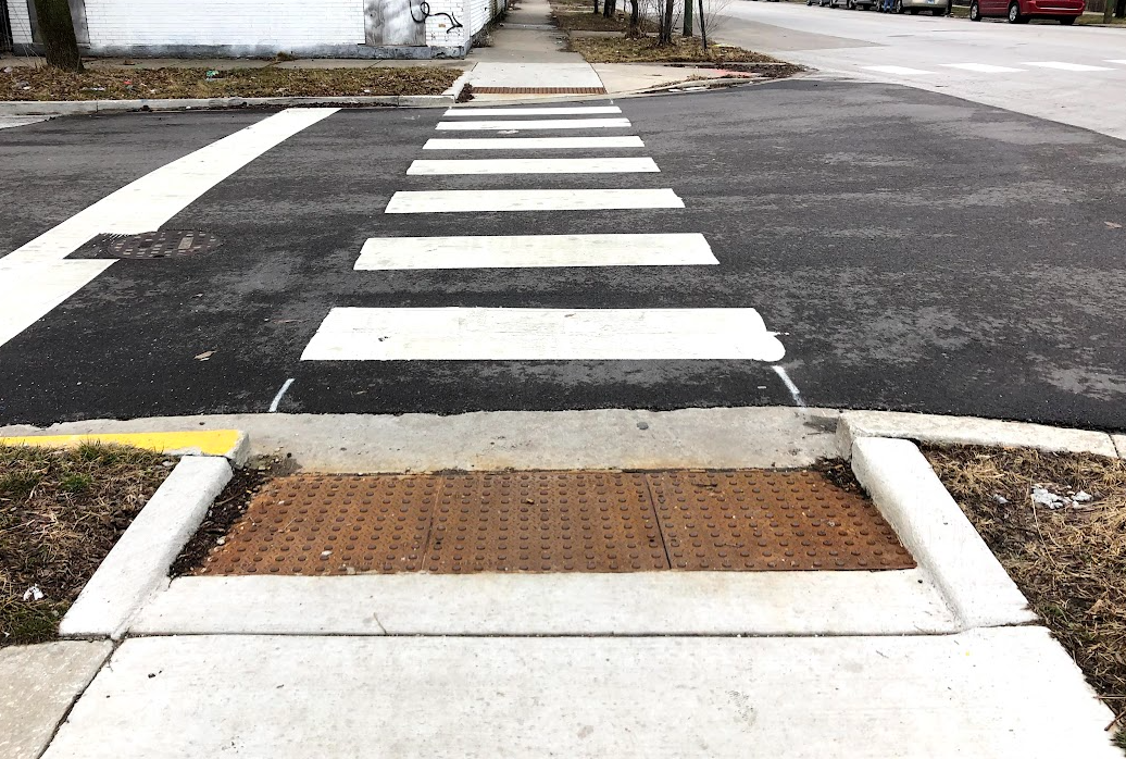 Cruces peatonales de alta visibilidad 