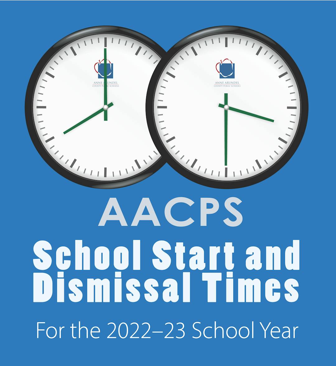 AACPS School Start and Dismissal Times