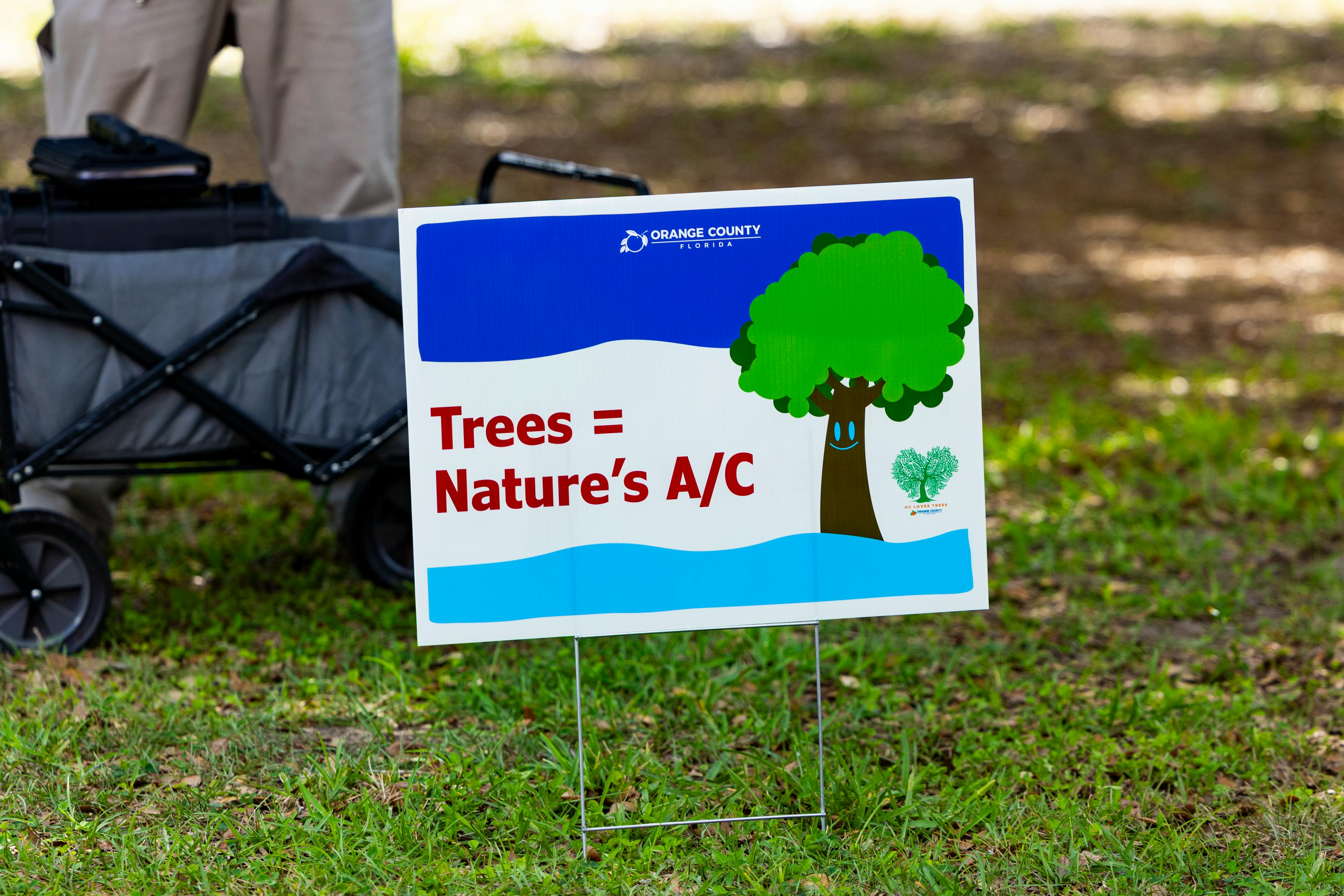 Trees = Nature's AC