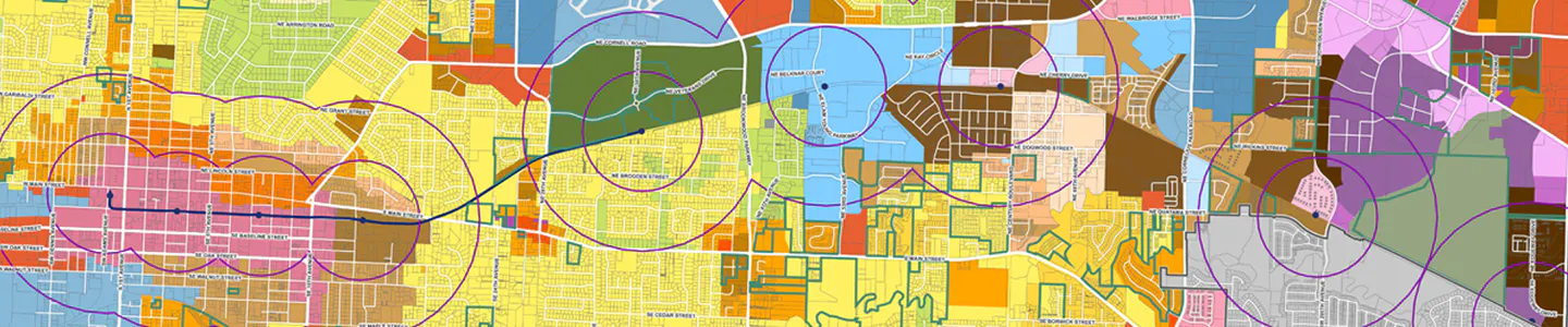 Hillsboro Zoning Map