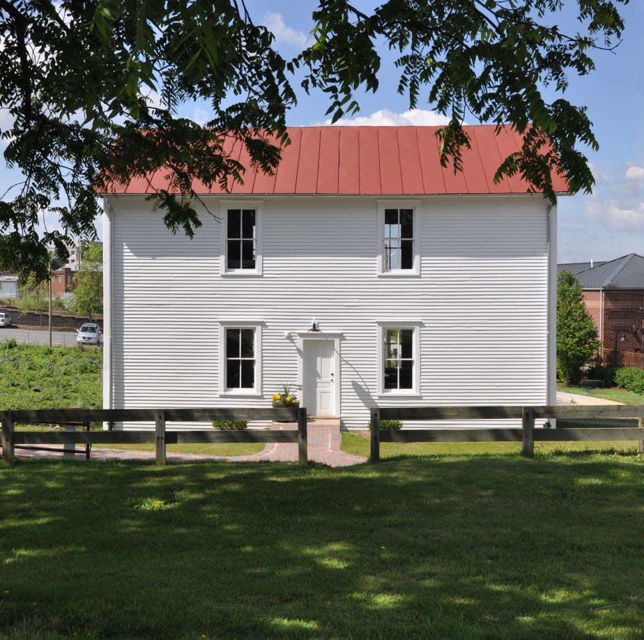 St. Luke and Odd Fellows Hall (side)