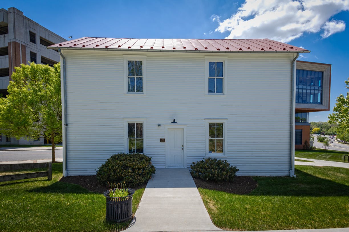 St. Luke and Odd Fellows Hall (side)