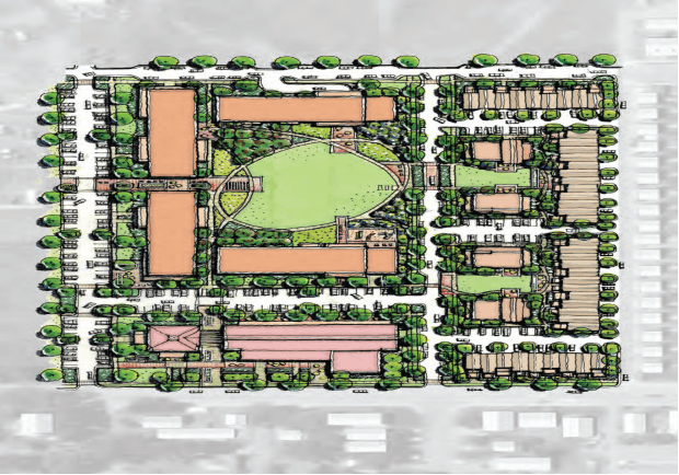 Site plan of the Scott Street Development from Ravara LLC