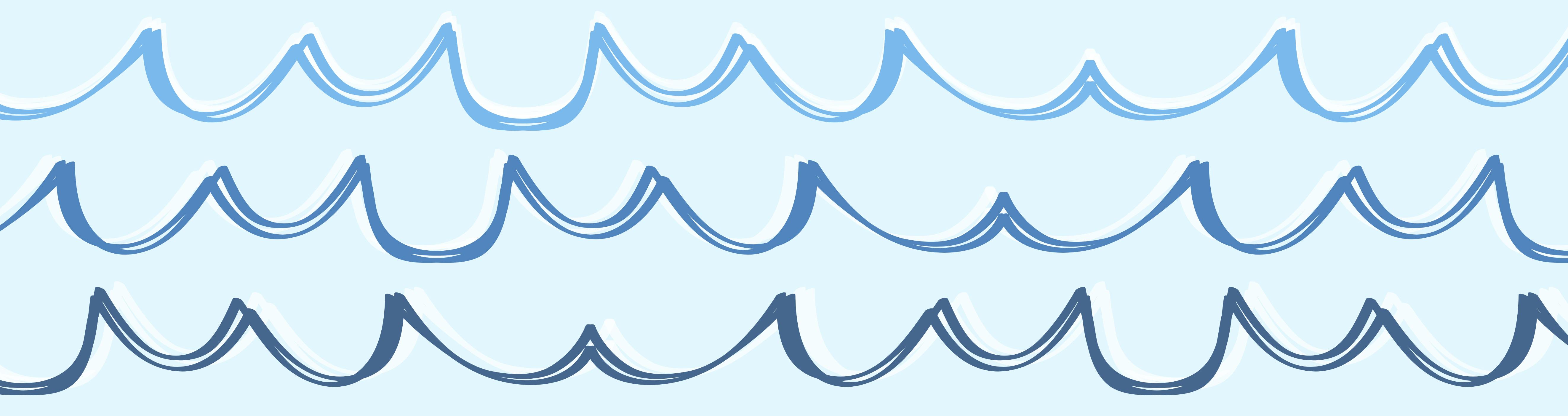 graphic of waves in a gradient