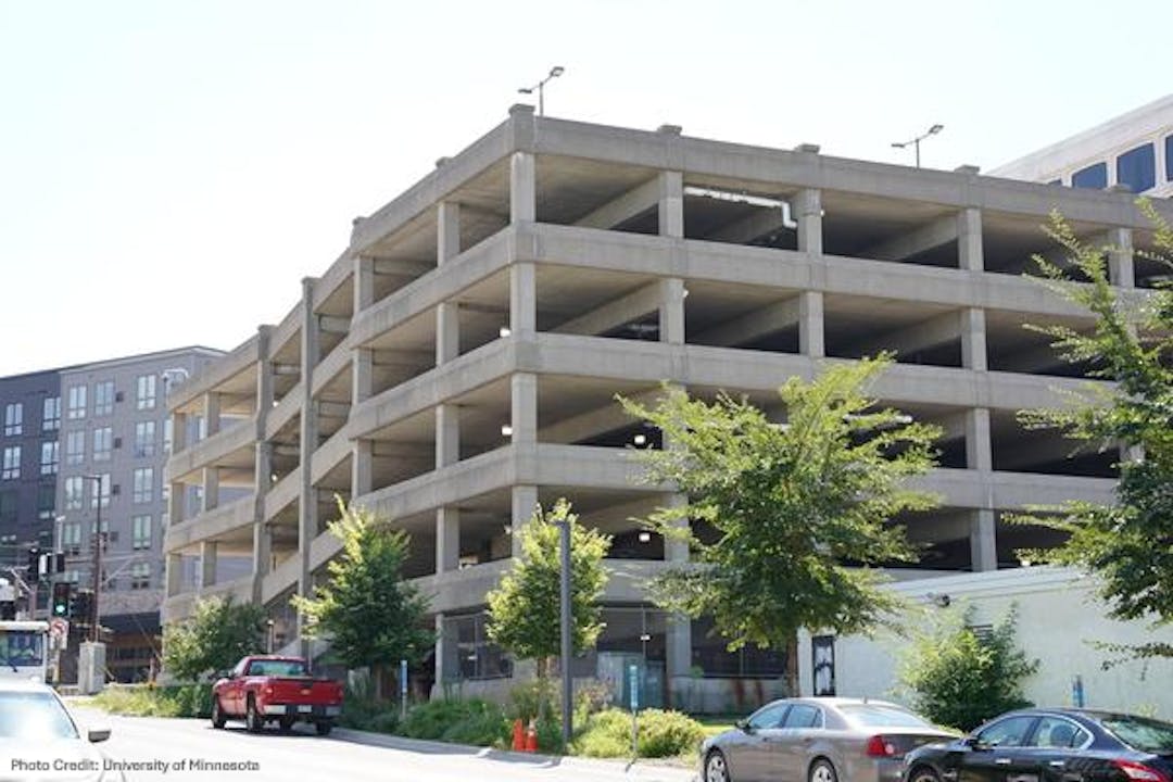 Photo of a generic parking ramp