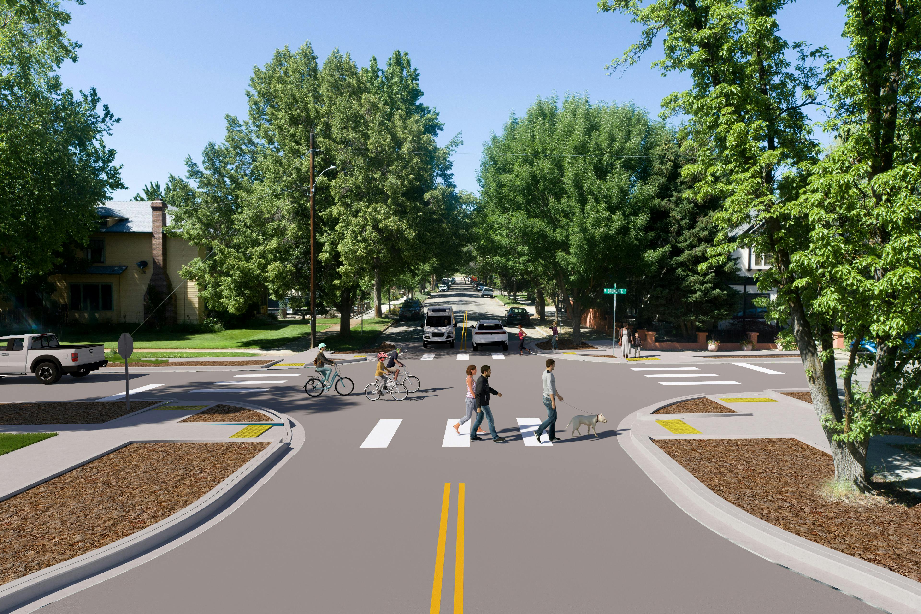 Bulb-outs typical example - 9th and Brumback.jpg