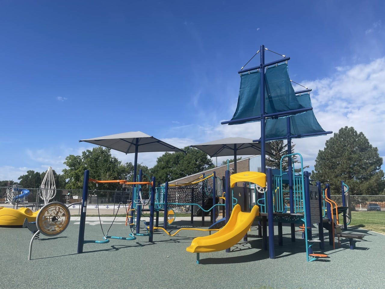 Lake Arbor Rec Center Playground Renovation: Boat, Pirate and Water Themed